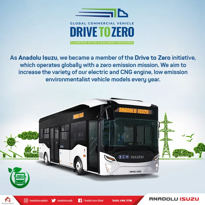 Drive to Zero ISUZU Bus